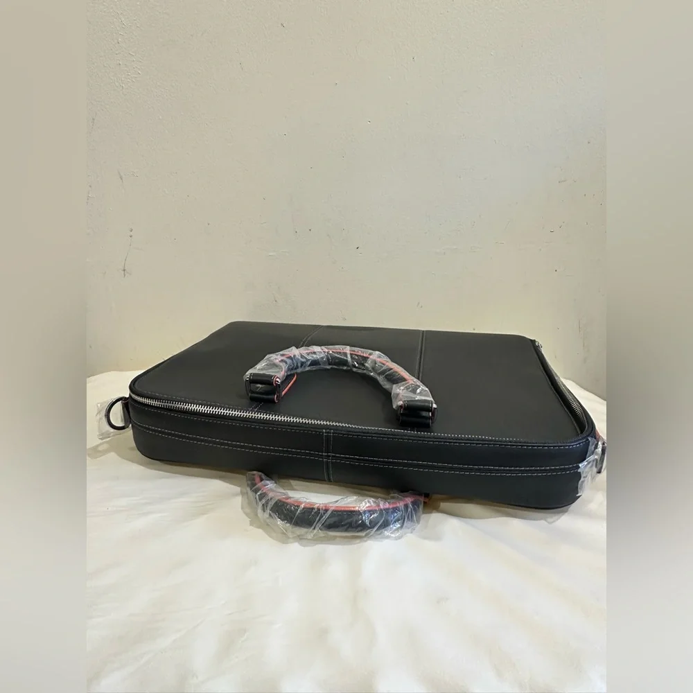 Platinum Elegant Black Men's Briefcase